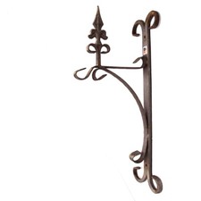 Ausleger Blumenampel Wandhaken Schmiedeeisen 64 cm Fachwerkhaus Laterne Lampe