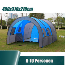 8-10 Personen Tunnelzelt
