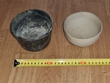 2x Gipsbecher Gumminäpfe zum Anrühren von Gips o.ä. True Vintage | ORIGINAL