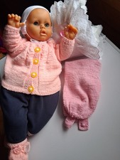 DDR 68 cm große Babypuppe mit