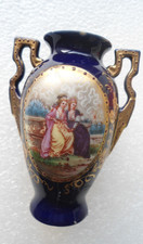 Alte Miniatur Porzellan Vase