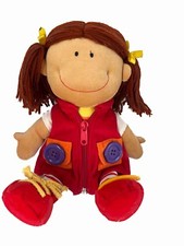 Small Foot 5569 - Lernpuppe Marie,  Feinmotorik Schulung, Stoffpuppe, Neu