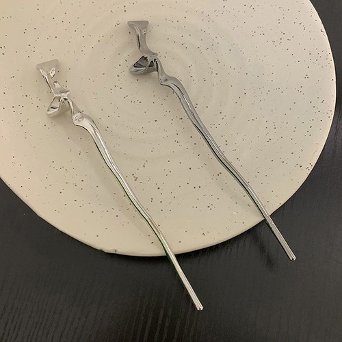 Fashion line metal hair stick - metal,