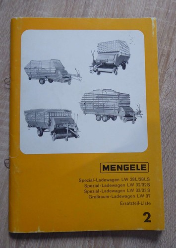 Mengele ladewagen lw28 - ladewagen,