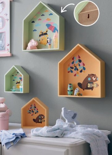 Design wandregal set teil - design, 2