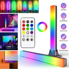LED Lightbar TV Hintergrundbeleuchtung RGB Gaming Lampe Ambiente Licht Bar 2x