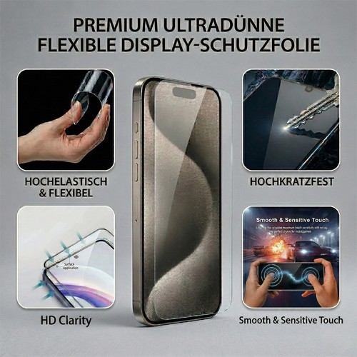 Displayschutzfolie klar - klar, &
