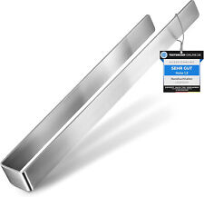 Handtuchhalter, Edelstahl silber, 40 cm, TESA Montage Klebeband,  ohne Bohren,