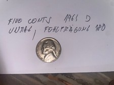 Five Cents 1964 D, unmag