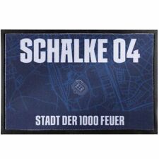FC Schalke 04 Fussmatte Meine Heimat Haustürmatte Abtreter 40x60 S04 Fanartikel