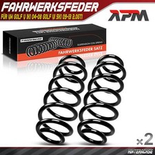 2x Federn Fahrwerksfeder