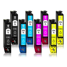 8er Pack Druckerpatronen kompatibel mit Epson WorkForce WF-7525