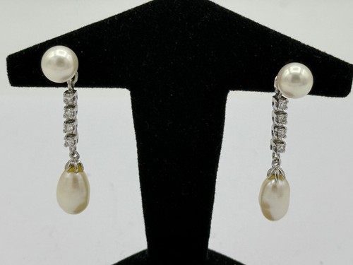 D203 paar perle - perle, diamant