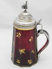 BIERKRUG - DECKELHUMPEN SILBER