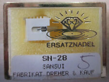 Plattenspielernadel Sansui SN-28, Ersatznadel NEU/OVP /B