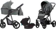 Bebetto Flavio 3-in-1 Multifunktionskinderwagen mit Cosmo 09/GRF Sitz