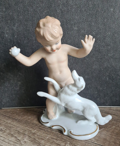 Vintage porzellan figur - vintage,