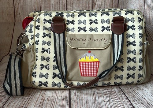 Wickeltasche rosa futter yummy - wickeltasche,
