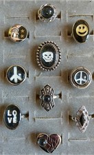 10 STIMMUNGSRINGE NEU RINGE