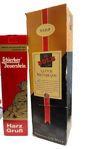 Vintage spirituosen set bols - set:,