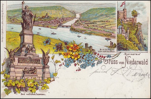 Ansichtskarte gruss vom - ansichtskarte,