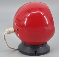 Danish Modern Kugellampe Magnet Design Lampe Rot abo Randers 70s Ball Lamp (AB)