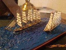 Diorama Segelschiff Preussen und Potosi