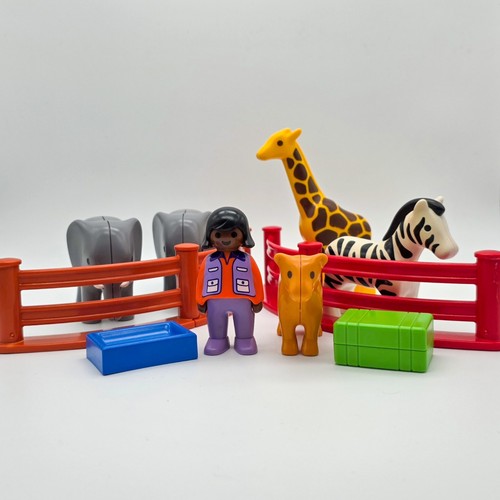 Playmobil junior zoo - playmobil, 1.2.3