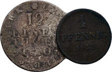 Sachsen Thaler, Pfennig 2