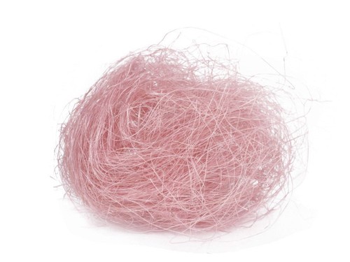 Nadeco flachshaar rosa 250g - flachshaar, rosa,