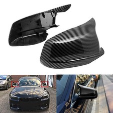 2x Carbon-Stil Spiegelkappen