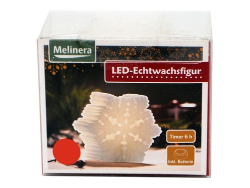Melinera led echwachsfigur mit - melinera, led-echwachsfigur