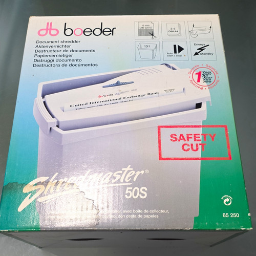 Boeder shredmaster 50s - boeder,