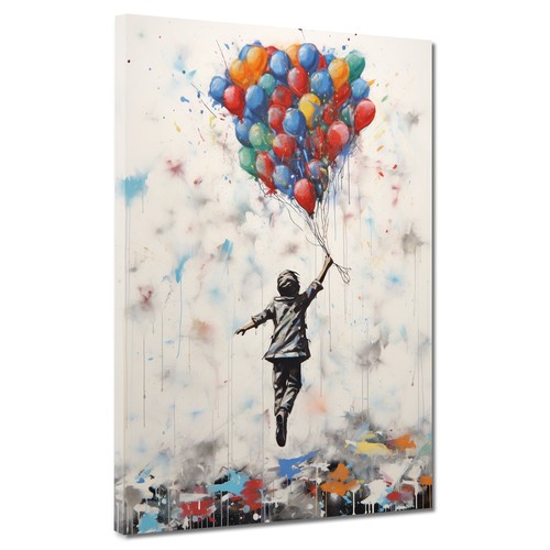 Junge street art abstrakt - junge,