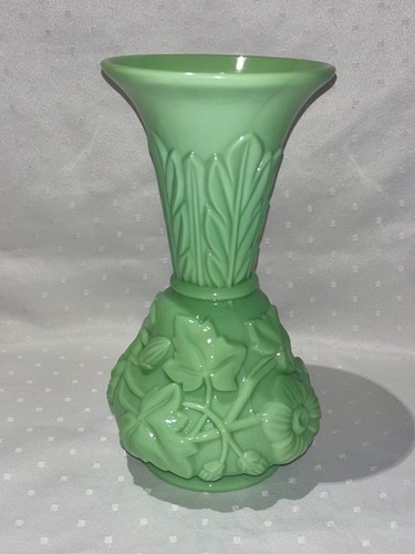Art nouveau opaline glasvase - opaline,