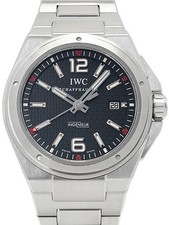 IWC Ingenieur Automatik Mission Earth IW323604 schwarz Herrenuhr gebraucht #1...