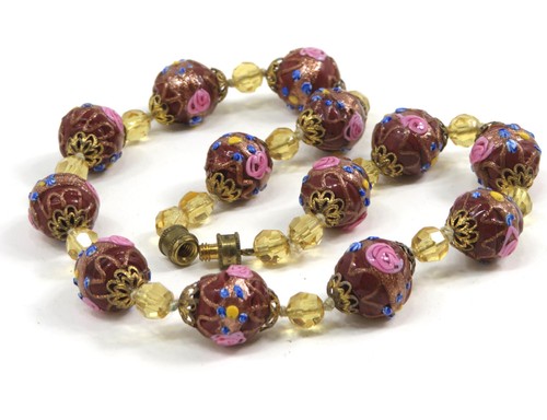 Vintage murano glas kette - vintage, °