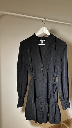 Damen blusenkleid schwarz - damen,
