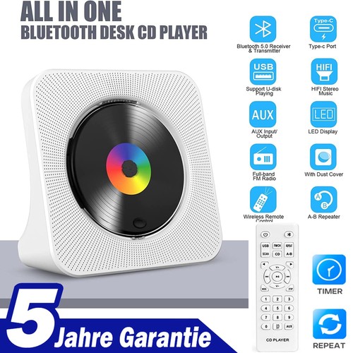 Tragbarer player bluetooth - tragbarer, cd