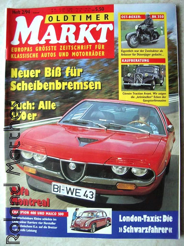 Oldtimer markt alfa - markt, 2-94+alfa