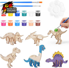 Dino Bastelset mit 12 3D