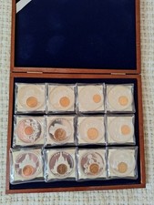 12 Medaillen Das Geld Europas- Göde Polierte PLATTE