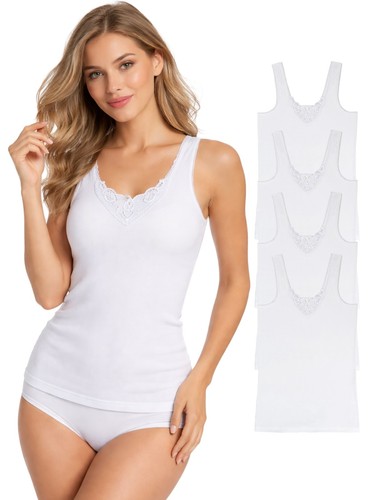 Damen unterhemd achselshirt - unterhemd,