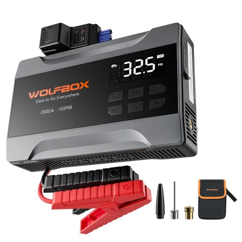 Wolfbox 2000a starthilfegerät - 2000a,