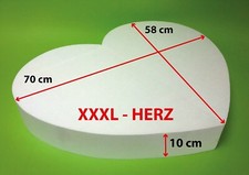Herz 70/58/10 cm, 2-teiliges