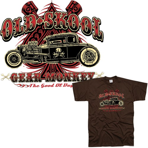 Oldtimer shirt hot rod - oldtimer,