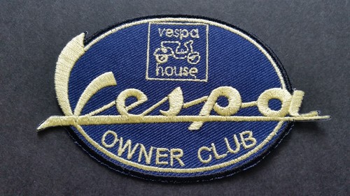 Vespa roller aufnäher - vespa,