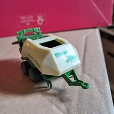 Siku 1628 Anhänger Trecker Traktor Krone Bigpack Großpackenpresse grün