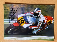Freddie Spencer Autogramm handsigniert Motorrad Rennfahrer USA 500 WM