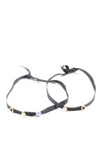 PIPPA & JEAN Schmuckset Damen schwarz Casual-Look